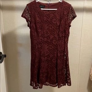 Lace Fit and Flare Dress